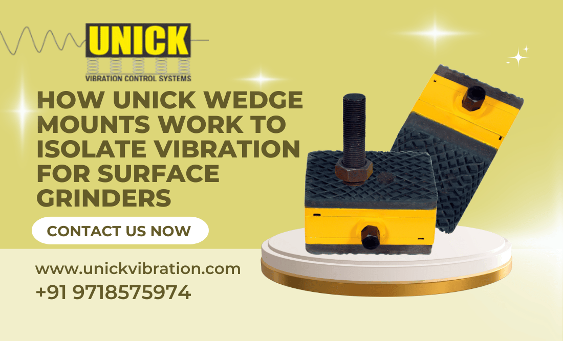 Surface Grinding Machine Installed on Unick Wedge Mount