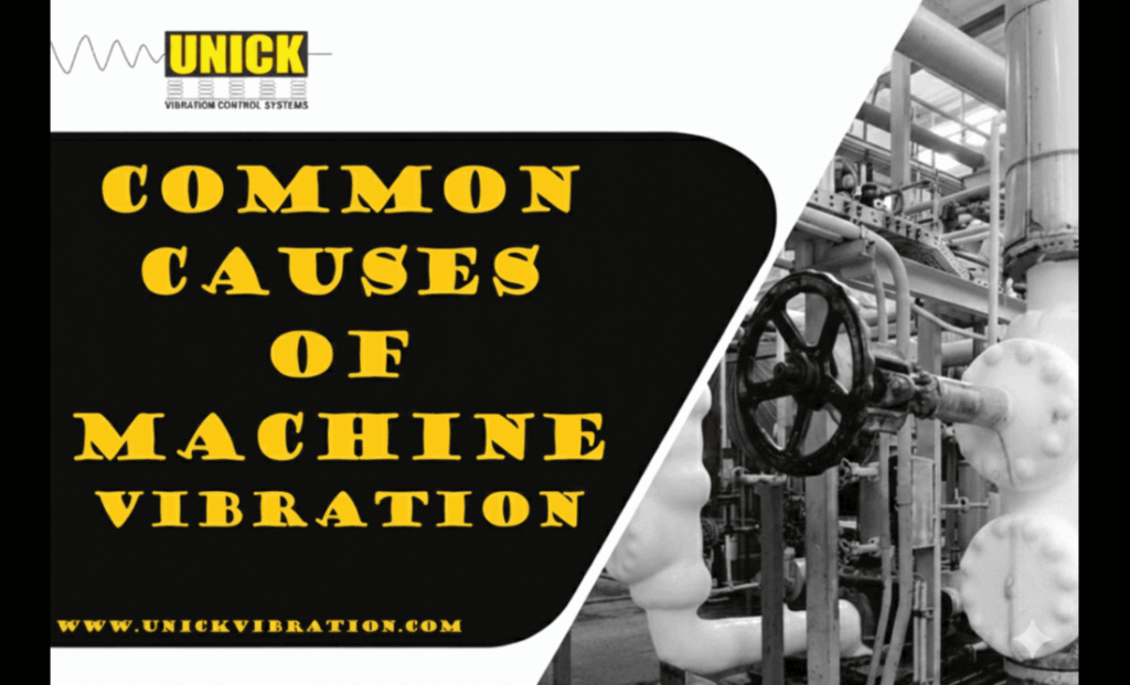 common causes of machine vibration in industrial machinery