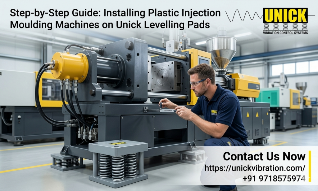 Step-by-Step Guide: Installing Plastic Injection Moulding Machines on Unick Levelling Pads