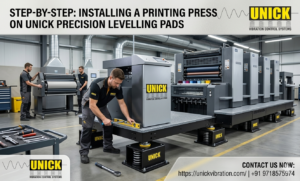 Step-by-Step: Installing a Printing Press on Unick Precision Levelling Pads
