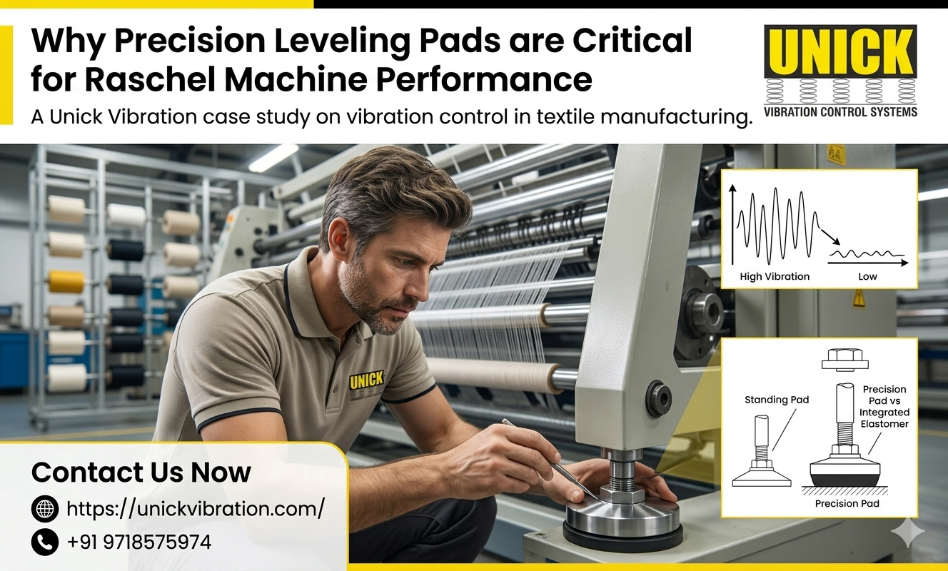 Why Precision Leveling Pads is Critical for Raschel Machine Performance