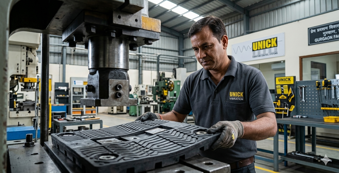 Anti Vibration Pads Manufacturer in Gurgaon
