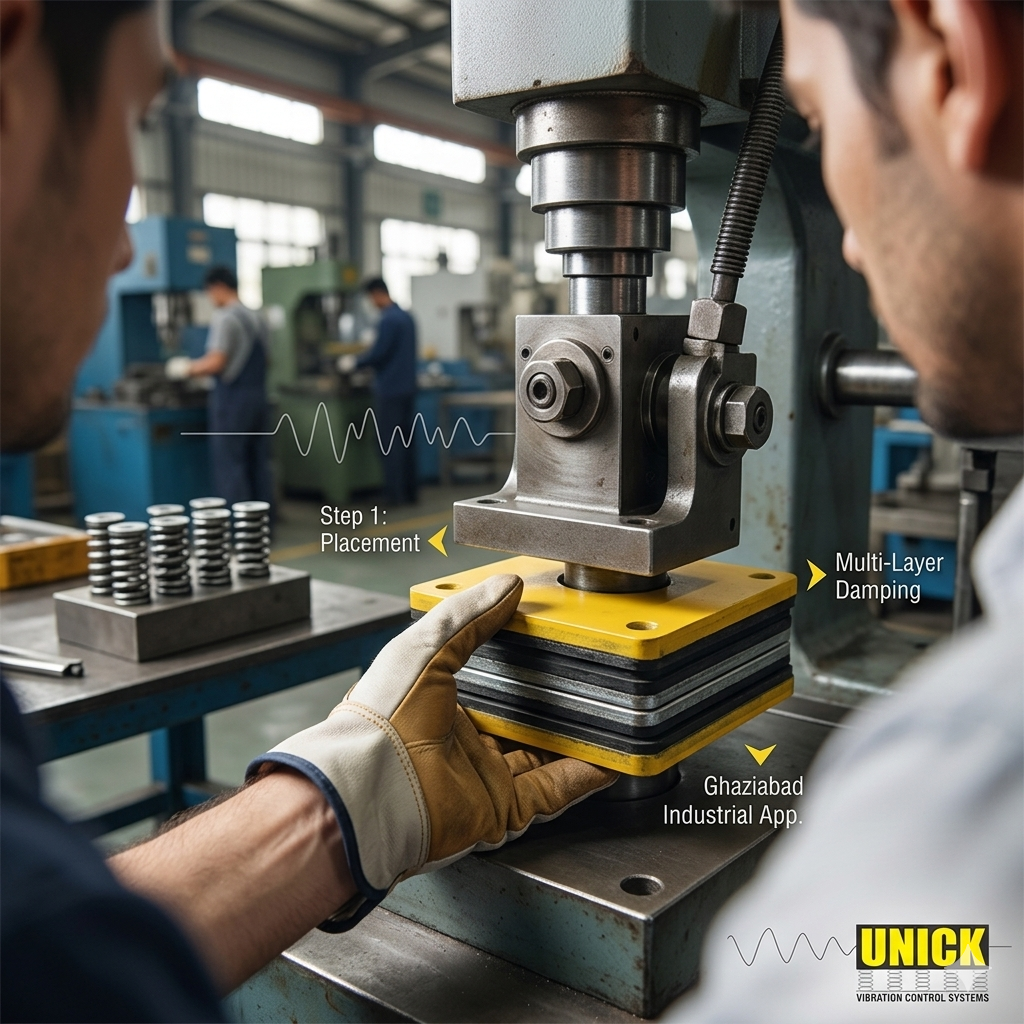 Guide to Selecting the Best Anti Vibration Pads for Machinery in Ghaziabad