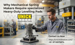 Why Mechanical Spring Makers Require specialized Heavy-Duty Levelling Pads