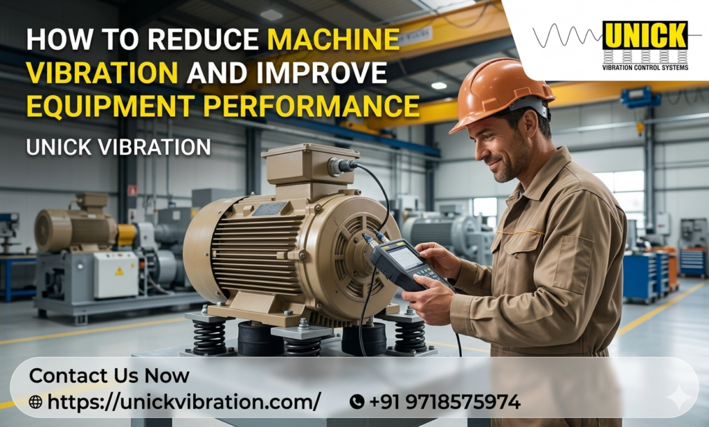 How to Reduce Machine Vibration and Improve Equipment Performance