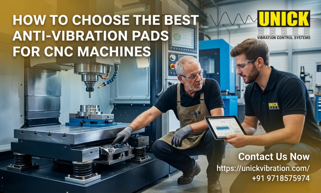 How to Choose the Best Anti Vibration Pads for CNC Machines