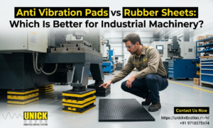 Anti Vibration Pads vs Rubber Sheets: Which Is Better for Industrial Machinery?