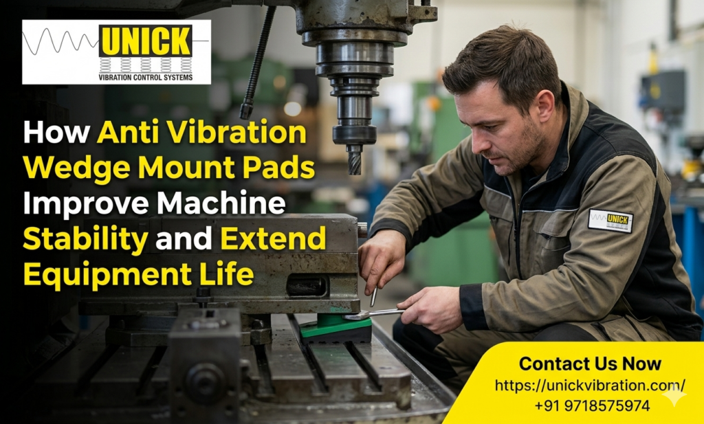 How Anti Vibration Wedge Mount Pads Improve Machine Stability and Extend Equipment Life