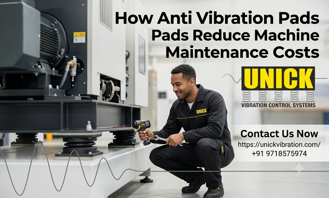 How Anti Vibration Pads Reduce Machine Maintenance Costs