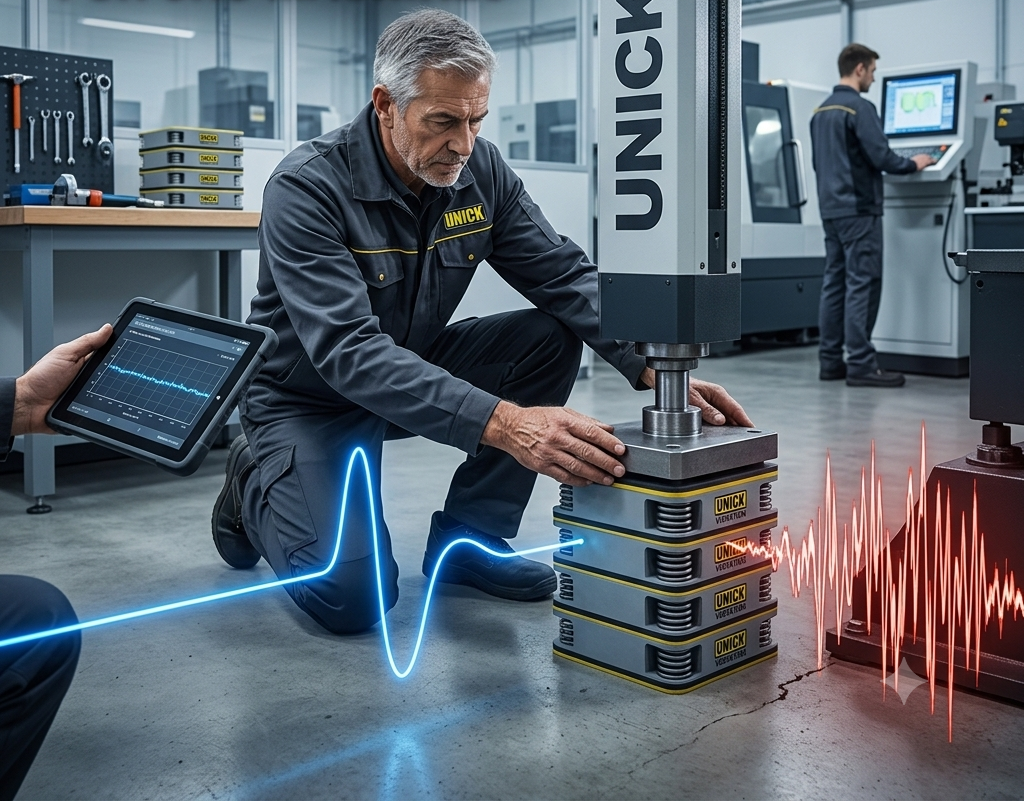 Benefits of Anti Vibration Pads for CNC Machines