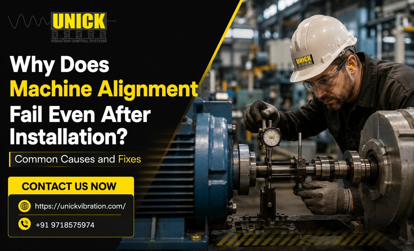 Why Does Machine Alignment Fail Even After Installation? Common Causes and Fixes