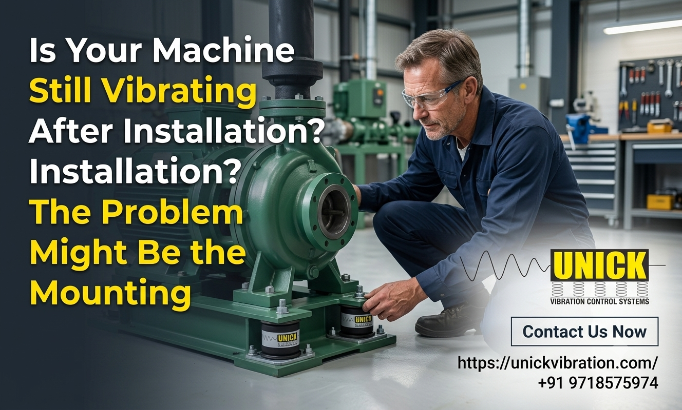 Is Your Machine Still Vibrating After Installation? The Problem Might Be the Mounting