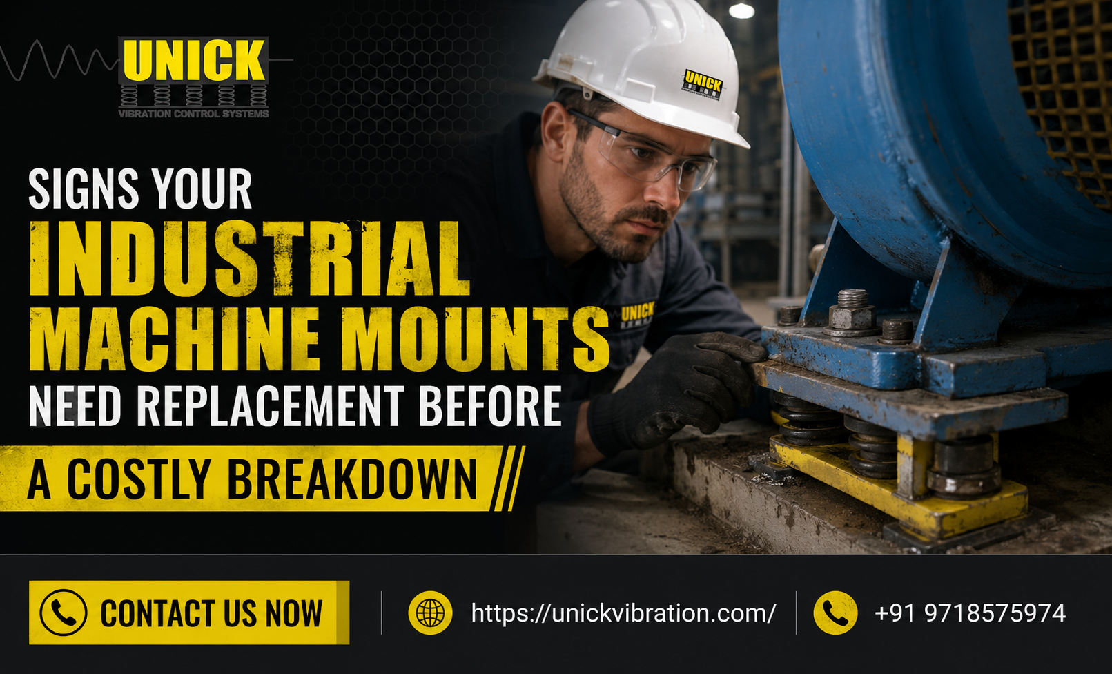 Signs Your Industrial Machine Mounts Need Replacement Before a Costly Breakdown