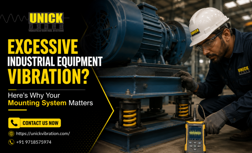 Excessive Industrial Equipment Vibration? Here's Why Your Mounting System Matters