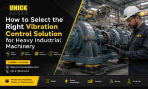 How to Select the Right Vibration Control Solution for Heavy Industrial Machinery