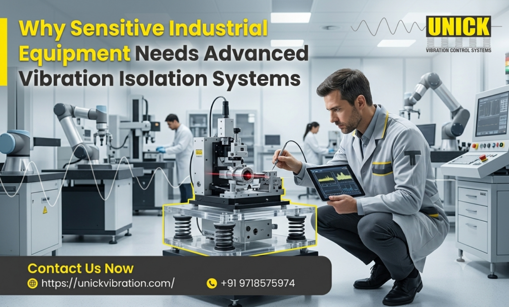 Why Sensitive Industrial Equipment Needs Advanced Vibration Isolation Systems