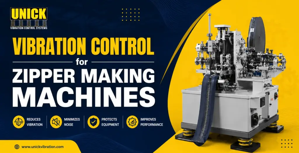 Anti Vibration Solutions for Zipper Making Machines