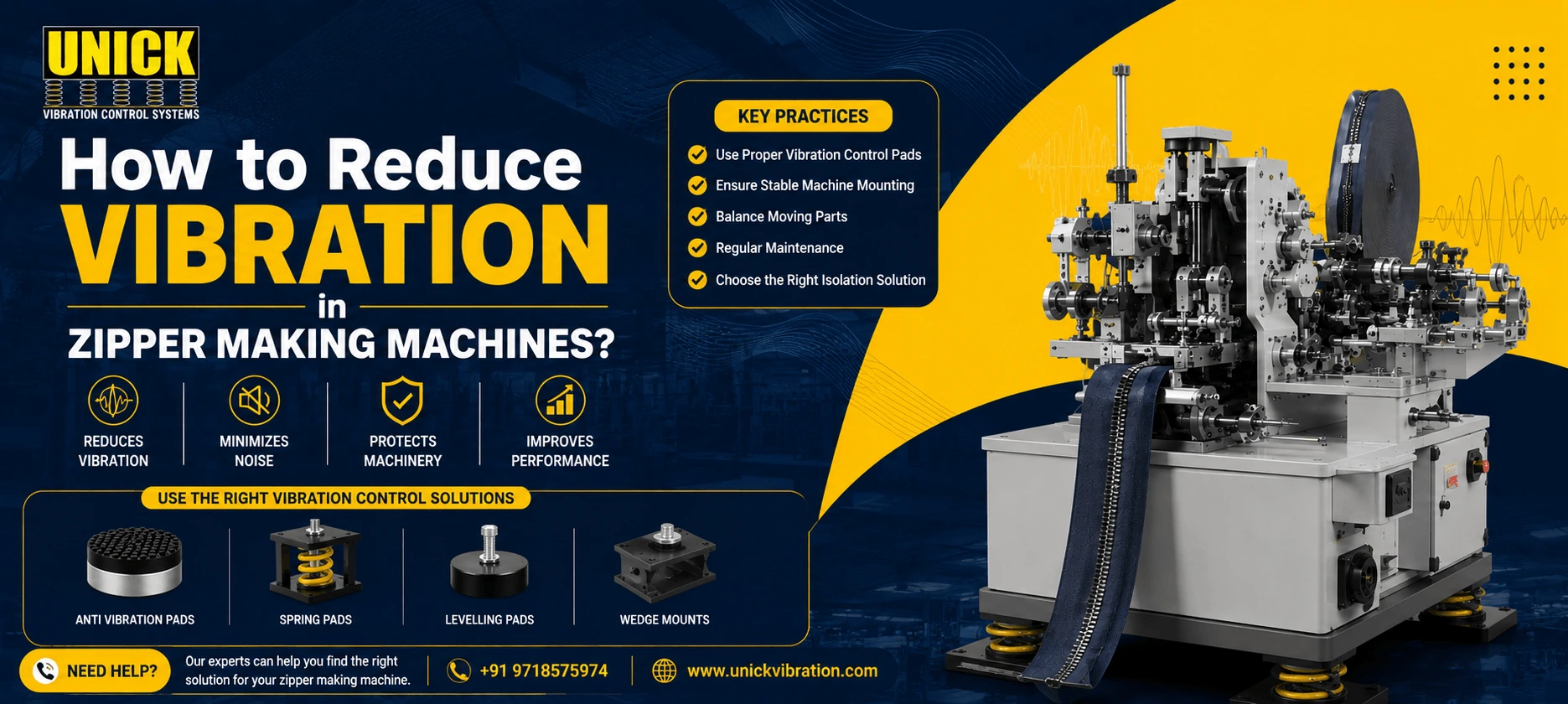 How to Reduce Vibration in Zipper Making Machines